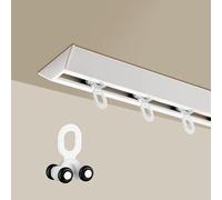 V S Ceiling Track Set - Aluminum Divider Rail for Noise Reduction Privacy Partition System Ideal for Hotels Hospitals & Cinemas - Durable & Easy to Install