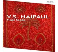 V.S. Naipaul Magic Seeds Paperback Book in White V.S. Naipaul White