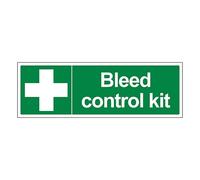 V Safety Bleed Control Kit - Landscape 600 x 200 mm - 3mm Aluminium Composite