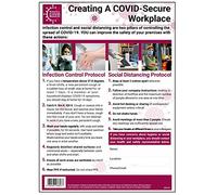 V Safety Covid-Secure Workplace Poster - An Overview - 420mm x 594mm - Standard Polypropylene