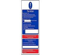 V Safety Eco Friendly Fire Action - General Fire Action Suspicious Fire - 200 X 300mm
