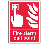 V Safety Eco Friendly Fire Equipment - Fire Alarm Call Point - 200 X 300mm