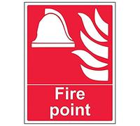 V Safety Eco Friendly Fire Equipment - Fire Point - 200 X 300mm