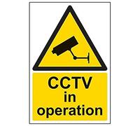 V Safety Eco Friendly Warning General - CCTV in operation - 300 x 400mm