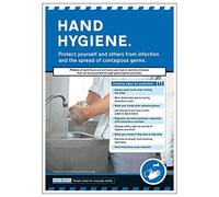 V Safety In Practice - Hand Hygiene A2 Poster - 420 x 594mm - Premium