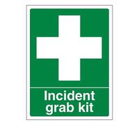 V Safety Incident Grab Kit - Portrait 200 x 300mm - 1mm Rigid Plastic