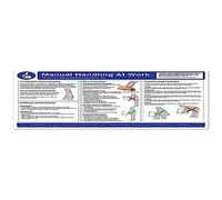 V Safety Manual Handling Guidance Poster - A2 (594 x 420 mm) Safety Sign