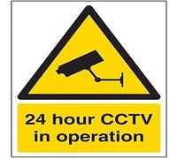 V Safety Security Notice, Cctv In Operation Sign - Portrait - 200mm x 300mm - 2mm Rigid Plastic 6E001AU-R2