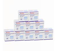 V Safety Sterile Saline Eye Wash Pods - 0.9% Sodium Chloride Solution - 20ml Single-Use Eyepods (Boxes of 25, Case of 10) - for Minor Eye Irritations First Aid Use