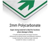 V Safety Warning This Site Is Under 24 Hour Surveillance - Portrait 300 x 400 mm - 2mm Super-Tough Rigid Plastic Safety Sign