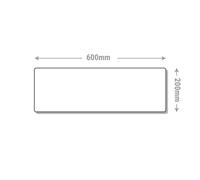 V Safety Workplace Critical Injury Kit - Call 999 - Landscape 600 x 200 mm - 3mm Brushed Aluminium Composite