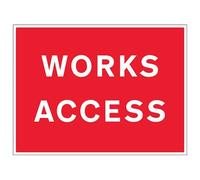 V Safety Works Access - 3 mm AluComp RA1 AntiGraff - 600 x 450 mm Safety Sign