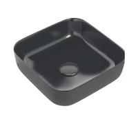 V-Series 3 Square 0TH Vessel Wash Bowl 400mm Matt Black Aquarius Black One Size