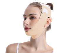 V Shape Contouring Face Mask V Lines Forming Belt Double Jaw Reducing Shape Face Mask Adjusting Tees