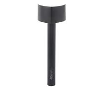 V Shape Cutter Punch, Leather Craft Tools, Professional DIY Handwork Project Supplies with and Non - Slip Handle, V Shape Chip Discharge Port for Clean Leather Waste Rem (40mm)