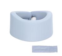 V Shape Designed Neck Brace Cervical Collar Adjustable Cervical Fixation Anterior Neck Support Washable Anti Tilt Comfort Neck Brace for Alleviating Neck Pain and Pressure (M)