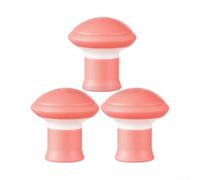 V-Shape Face Exerciser Red PP Jaw Trainer Compact(3PCS)