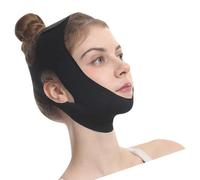 V-Shape Face Lifting With Adjustable Headband Soft & Breathable Design For Overnight Skin Tightening Face Contouring Strap