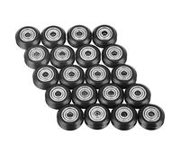 V-Shape Groove Wheel 5mm Bore 625 Bearing Pulley Accessories Double Bearing Sliding Gate for CNC 3D Printer 20pcs
