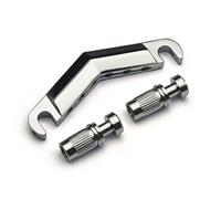 V Shape Guitar Stop Rod Tailpiece With Anchors And Studs Replacement Part Suitable For Electric Guitar Saddle Bridge Bridge Replacement Part