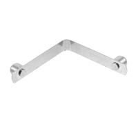 V Shape Spring Clip for Walking Stick and Crutch Stainless Steel