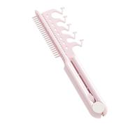 V Shape Volumizing Hair Comb Styling Tool for Flat Manual Styling Brush with ABS Stuff Portable 2 in 1 Design V Hair Comb