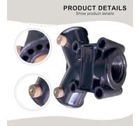 V-Shaped Aluminum Mount Base Install Jpc-7 / / Simple Wind-Resistant V-Design Mobile with Pac12 for Bracket Enduring M10 Telescopic Antennas - Jpc12