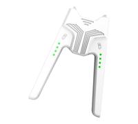 V Shaped Charging Grip Handle High Speed Charging While Playing With LED Light White/Black