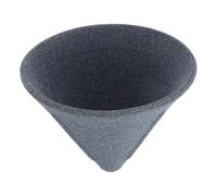 V Shaped Coffee Dripper Ceramic Black for Carafes and Mugs