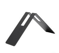 V Shaped Coffee Filter Holder | Stainless Steel Single Slot Storage Rack for Cone Paper Filters | Space-Saving Kitchen Organizer with For Easy Design | Black