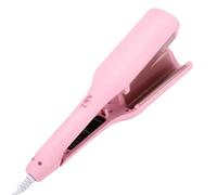 V Shaped Curling Iron for Beach Waves,32mm Big Wave Hair Curler,Anti-Scald Design,French Egg Roll Curling Wand with 4 Adjustable Temperatures (160°C-220°C),Suitable for All Hair Types