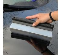 V Shaped Design Silicone Wiper Blade 10 12 Inch for Rapid Water Removal from For Auto with No Streaks or (A)