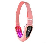 V-Shaped Face Massager with Red Light Therapy for Lifting - 12 Mode EMS Microcurrent Device for Jawline Toning and Anti-Wrinkle Care 25.6cm(1)