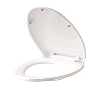 V-Shaped Toilet Seat, Thickened PP Toilet Seat, Soft-Close Cuvette Toilette Lid Replacement, Ergonomic Toilette WC,