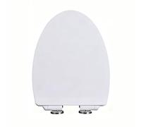 V-Shaped Toilet Seat, Toilet Lid Slow Close, Plastic Toilet Seats, Bowl Seat Easy Clean, Bathroom Replacement Seat
