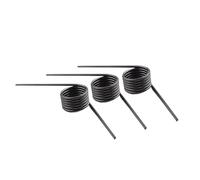V-shaped Torsion Spring 2.5mm x 25mm x Number of turns 6 x 120°, Spring Steel, 2 Pcs