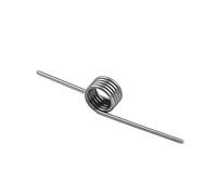 V-shaped torsion spring 304 Stainless Steel Torsion Springs 5 Pcs V Type 0.7mm Wire Diameter 3/6/9 Laps 180/120/90/60(3 laps 180 degrees,3.5mm)