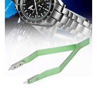 V Shaped Tweezers,V Shaped Design Very Thin Fork Tip Spring Bar Tweezers,Convenient to Use Exquisite Workmanship Watch Repair Tweezers, for Various Watches