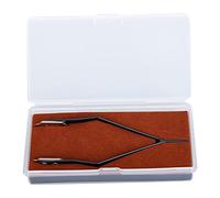 V-Shaped Watch Spring Bar Tweezers Professional Tool for Removing Spring Bars, Resistant to Oxidation and Rust, 11.6cm, for Watch Repairmen and Amateurs
