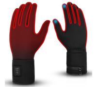 V.Step Heated Gloves for Men Women, Rechargeable Electric Full Heated Gloves Liners, Touchscreen Winter Hand Warmers for Skiing Cycling, Outdoor Work, 3 Levels Temperature