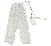 V Sweeper Scissor Mop Replacement Heads | 100cm Long Industrial Hard Floor Sweeper Mop Heads Replacement for Large Surface Cleaning