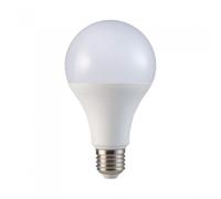 V-TAC 18W Energy Saving A80 LED Bulb 125W Equivalent E27 ES (Edison Screw) 3000 Kelvin Warm White Non Dimmable