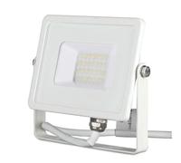 V-TAC 20W Waterproof Outdoor Security Floodlight with Samsung LED Body Glass IP65 6400K White 1600 lumens [Energy Class A+], Die Cast Aluminium