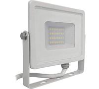V-TAC 20W Waterproof Outdoor Security Floodlight with Samsung LED Body Glass IP65 6400K White 1600 lumens [Energy Class Die Cast Aluminium
