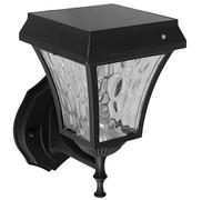 V-TAC 2889 VT-982-S Solar Wall Light 2W Black Motion Sensor 24h Use