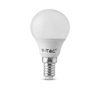 V-Tac 5.5W Energy Saving Led Golf Ball Bulb With 5-Year Warranty - Warm White E14 Ses