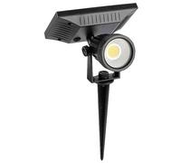 V-TAC 6660 VT-952 Solar Garden Light LED 2W Black Monochrome 1Piece