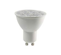 V-TAC 6W GU10 Ripple Plastic Spotlight With Samsung Chip White 6400K 10'D