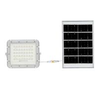 V-TAC 7841 VT-80W LED Floodlight Solar Panel 10W Cool White