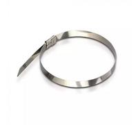 V-Tac Ct30046Ss Cable Ties Zip Wraps Stainless Steel Metal Grade 100Pcs/pack